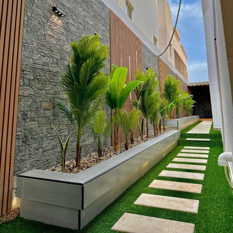 تصميم ممرات حدائق عصرية بالرياض تنسيق ممرات حدائق منزلية بالرياض